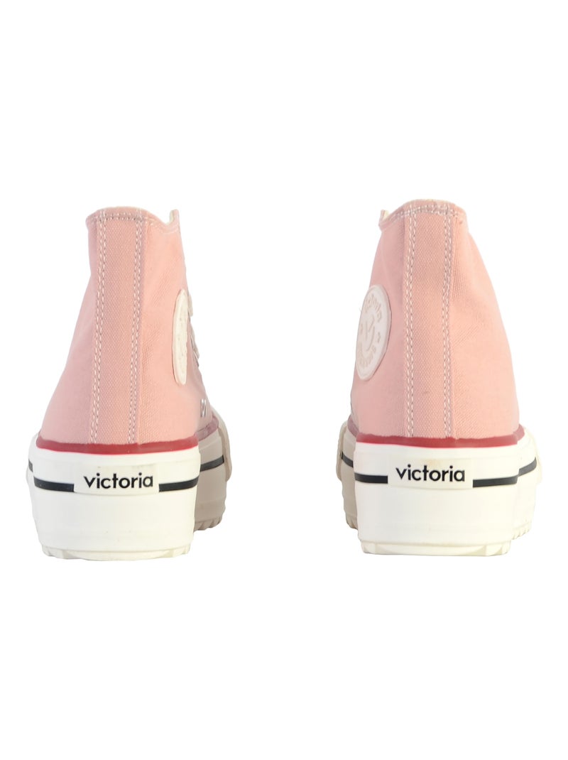 Basket ? Lacet Montante Victoria Rose - Kiabi