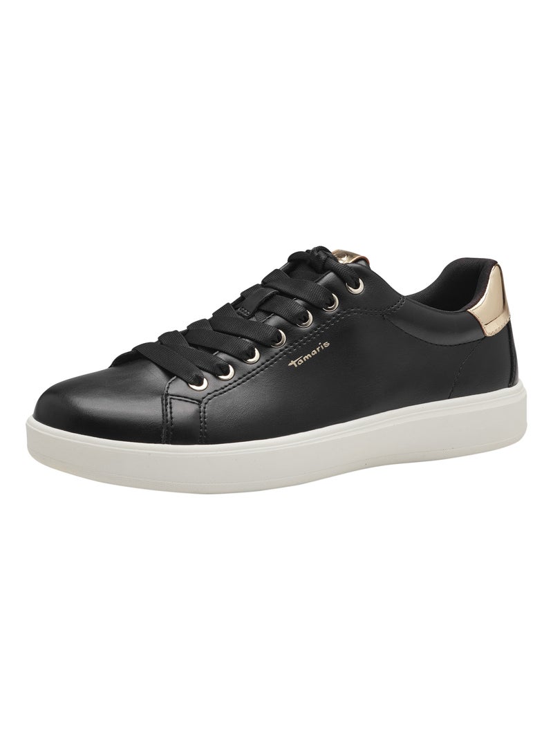 Basket ? Lacets Tamaris Noir - Kiabi