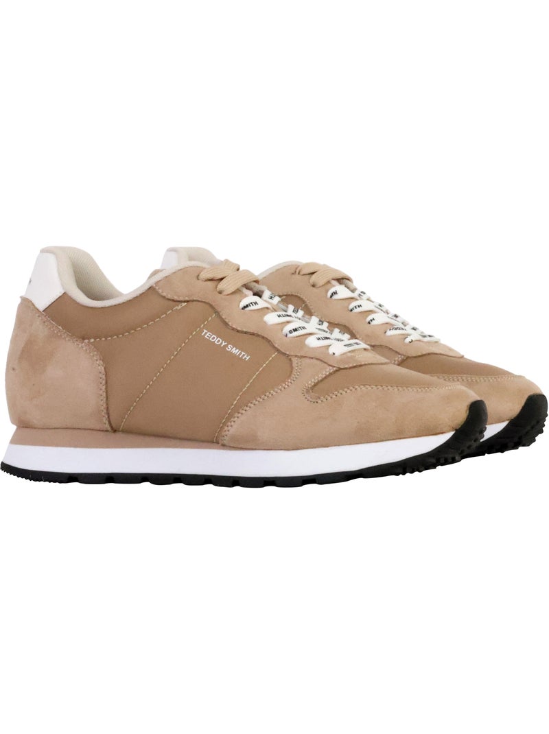 Basket ? Lacets Teddy Smith Beige - Kiabi