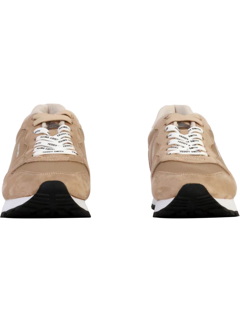 Basket ? Lacets Teddy Smith Beige - Kiabi