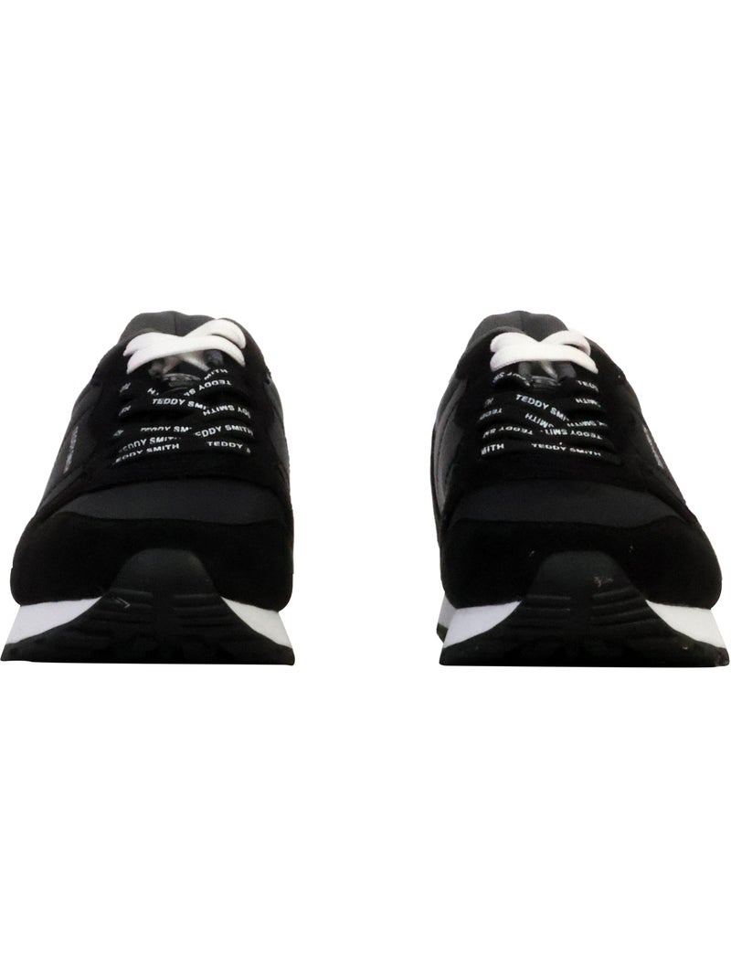 Basket ? Lacets Teddy Smith Noir - Kiabi