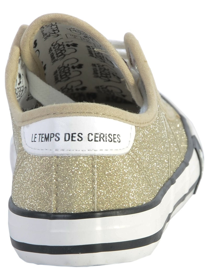 Basket Le Temps Des Cerises Easy Jaune - Kiabi