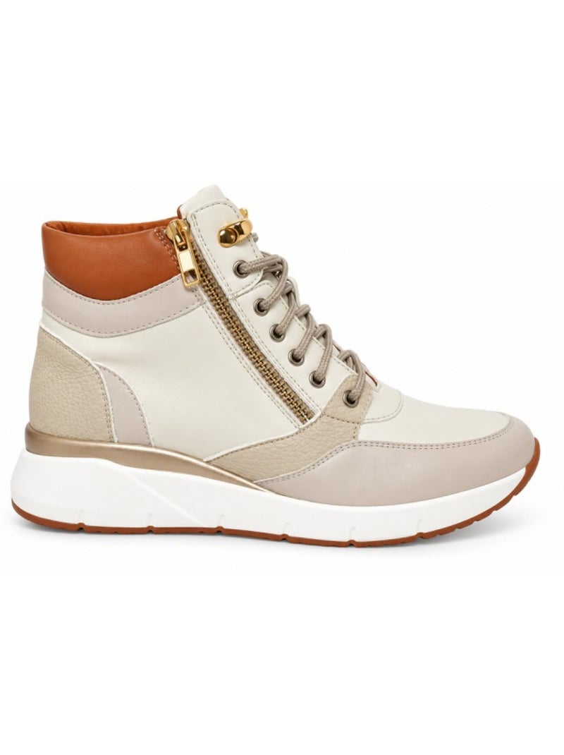 Basket matière synthétique montevita Beige - Kiabi