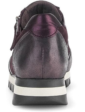 Basket Merlot en cuir