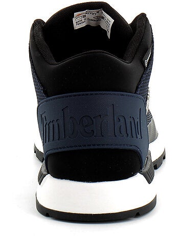 Basket Mi-haute Imperméable à Lacets Pour Homme en Bleu Foncé Sprint Trekker