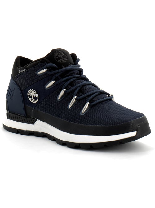 Basket Mi-haute Imperméable à Lacets Pour Homme en Bleu Foncé Sprint Trekker - Kiabi