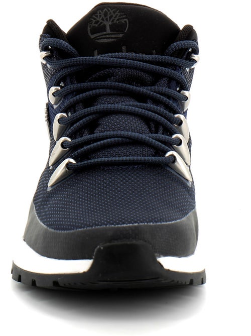 Basket Mi-haute Imperméable à Lacets Pour Homme en Bleu Foncé Sprint Trekker - Kiabi