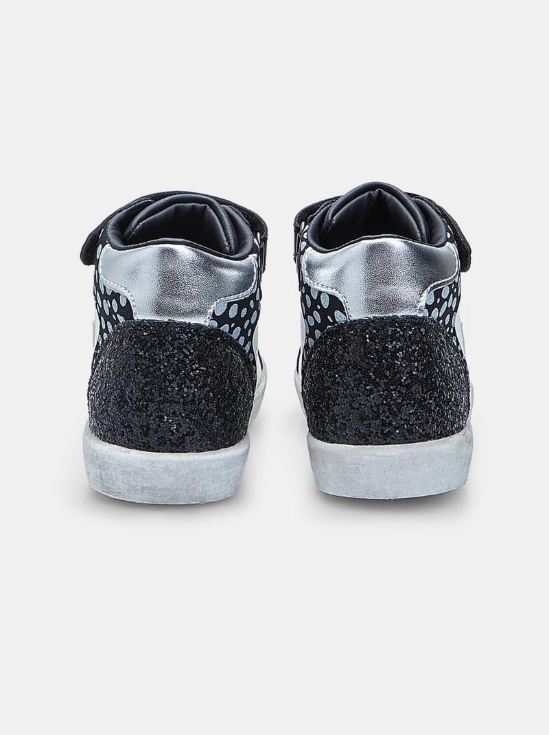 Basket mid  Bata Noir - Kiabi