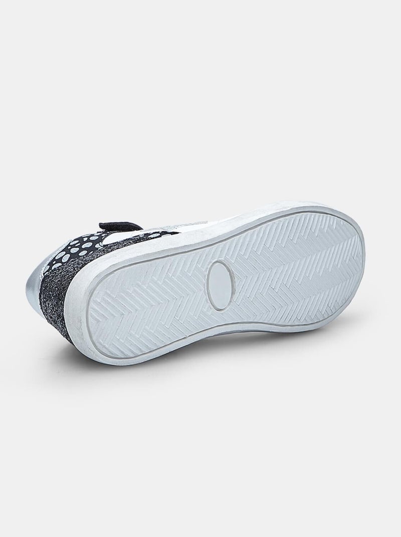 Basket mid  Bata Noir - Kiabi