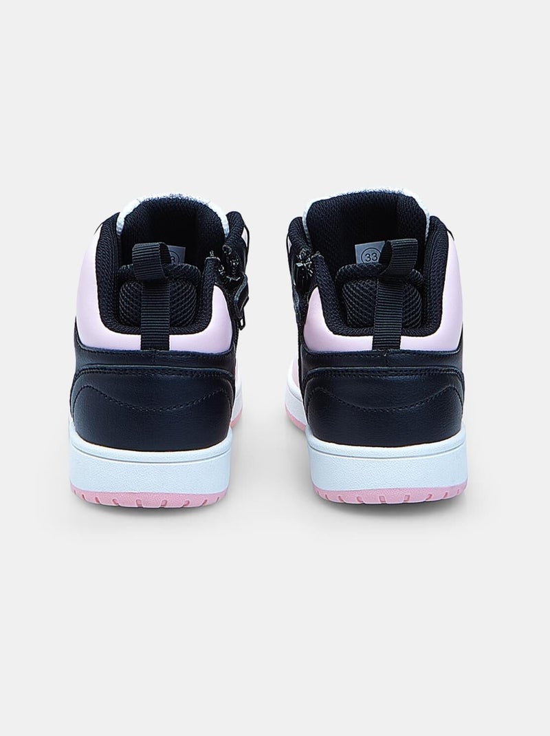 Basket mid  Bata Noir - Kiabi