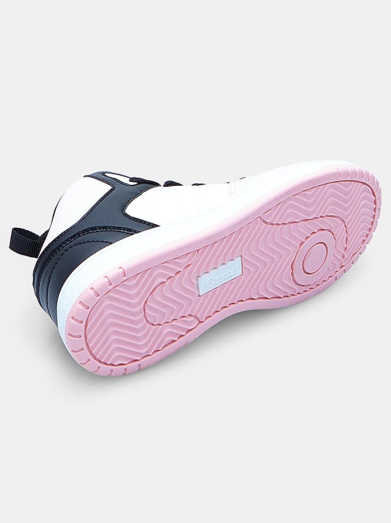 Basket mid  Bata Noir - Kiabi