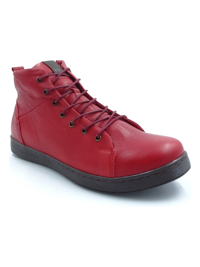 Basket Mode Andrea Conti Rouge Rouge - Kiabi