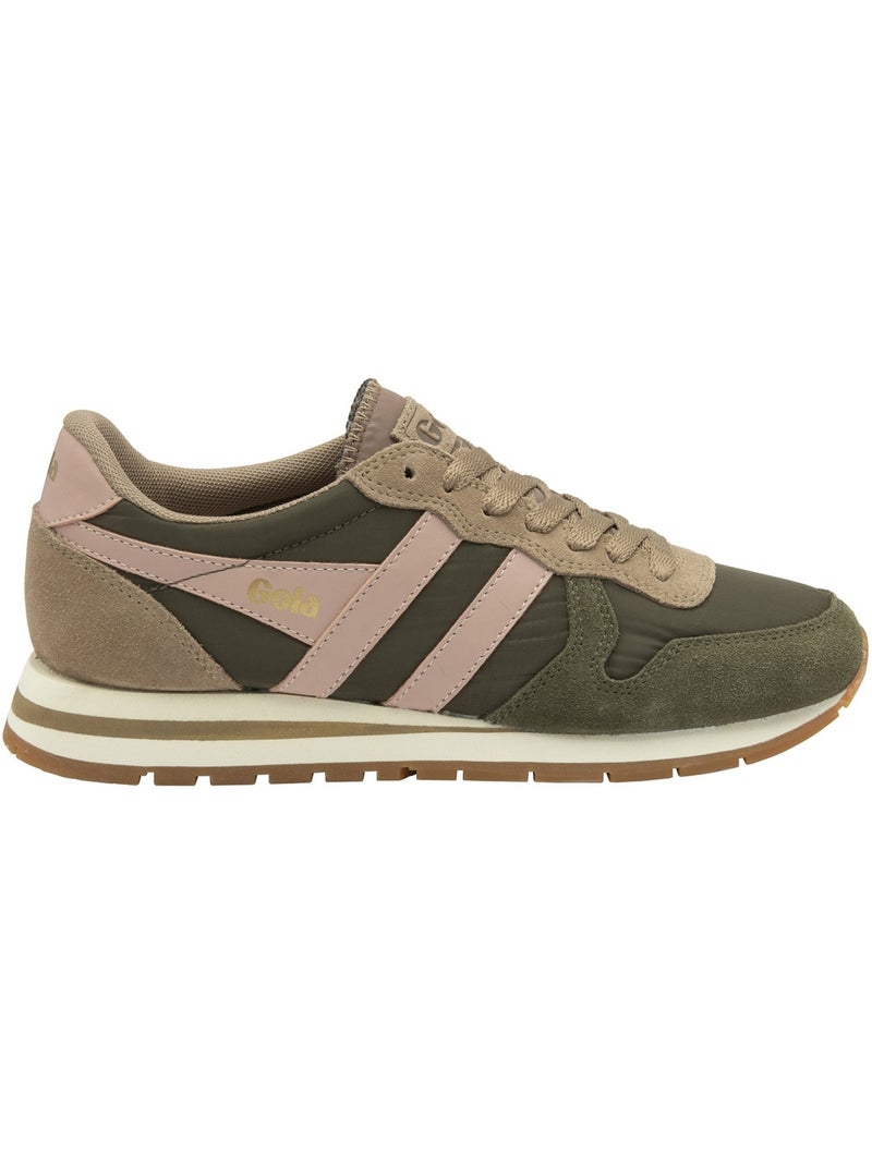 Basket Mode Femme Gola Kaki - Kiabi