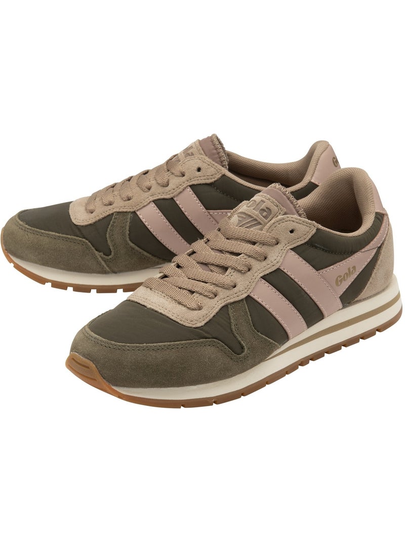 Basket Mode Femme Gola Kaki - Kiabi