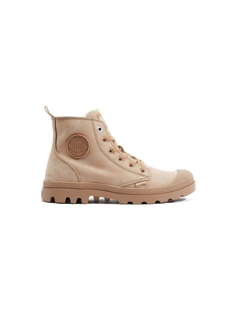 Basket Mode Femme Palladium Ksgb Beige - Kiabi