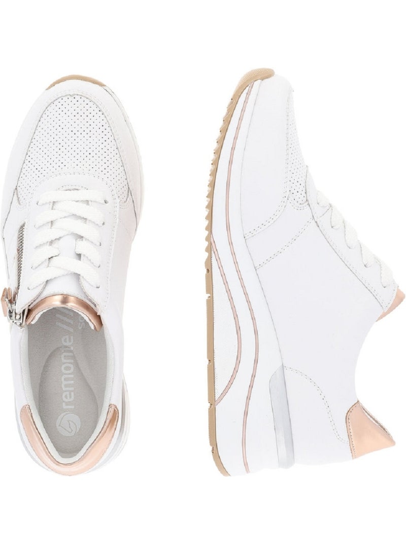 Basket Mode Femme Remonte Blanc - Kiabi