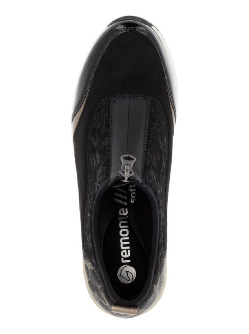 Basket Mode Femme Remonte Noir - Kiabi