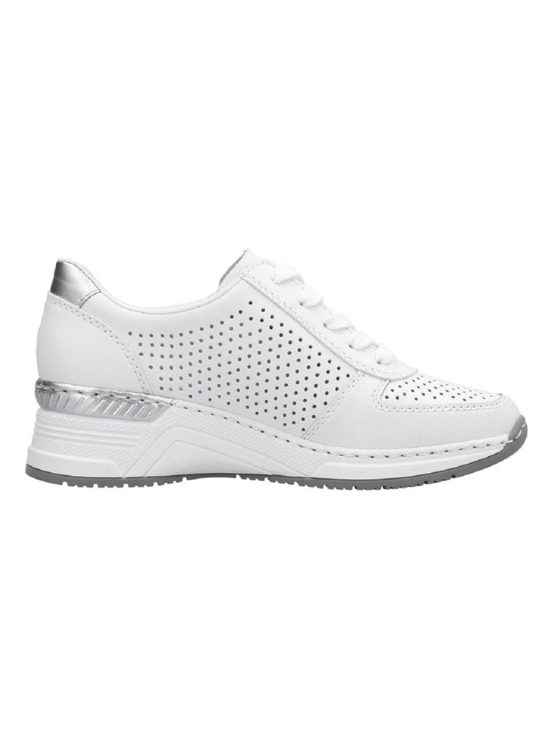 Basket Mode Femme Rieker Blanc - Kiabi