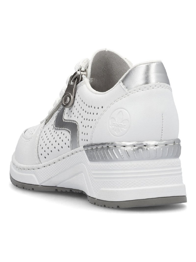 Basket Mode Femme Rieker Blanc - Kiabi