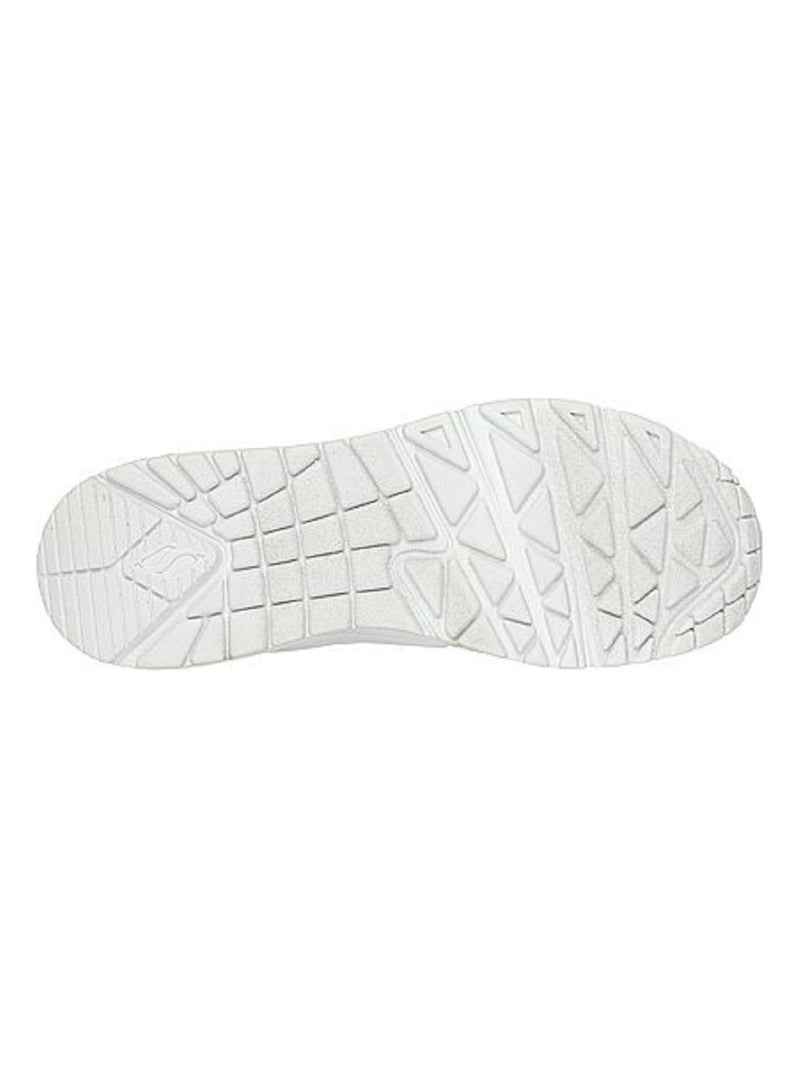 Basket Mode Femme Skechers Blanc - Kiabi