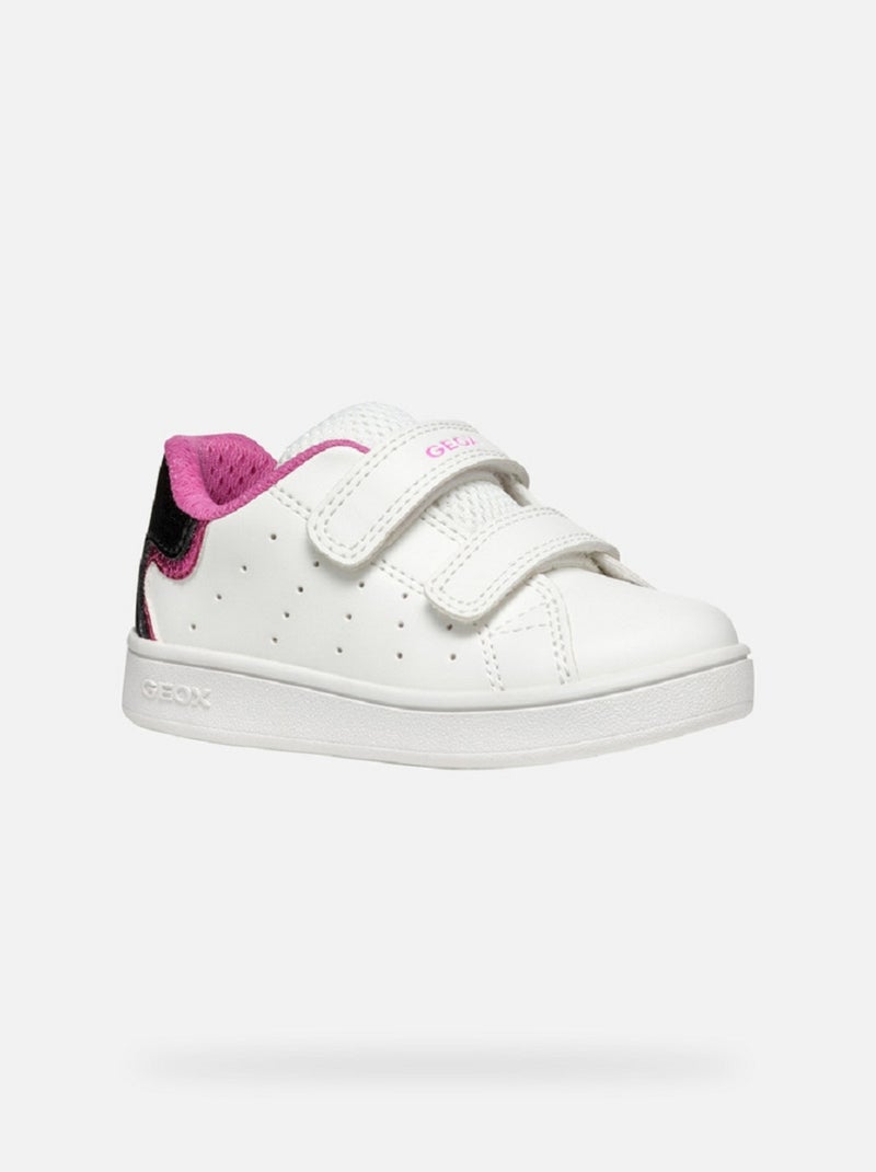 Basket Mode Geox Blanc Blanc - Kiabi