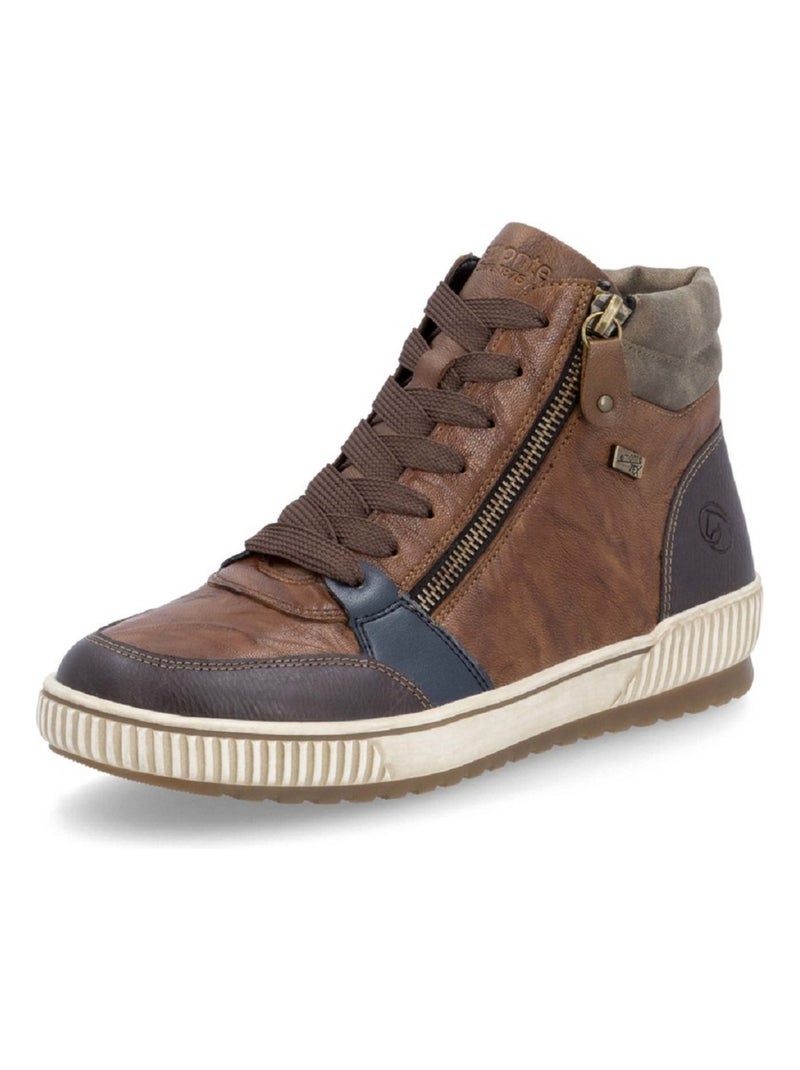 Basket Mode Remonte Marron Marron - Kiabi