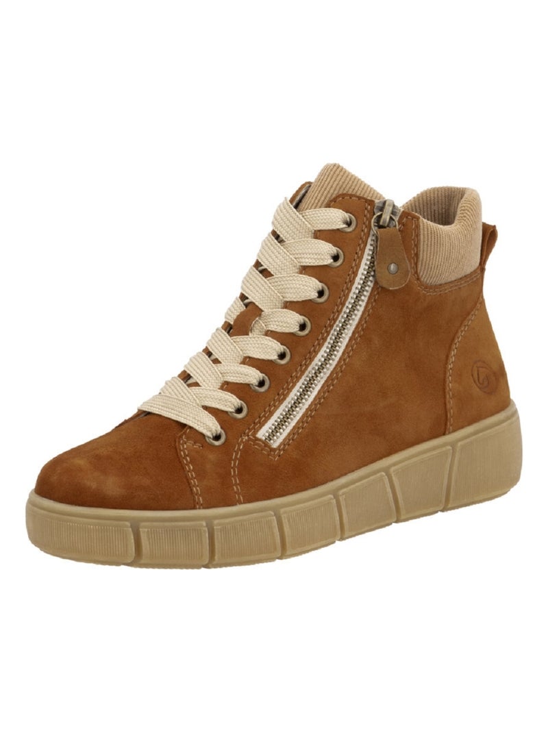 Basket Mode Remonte Marron Marron - Kiabi