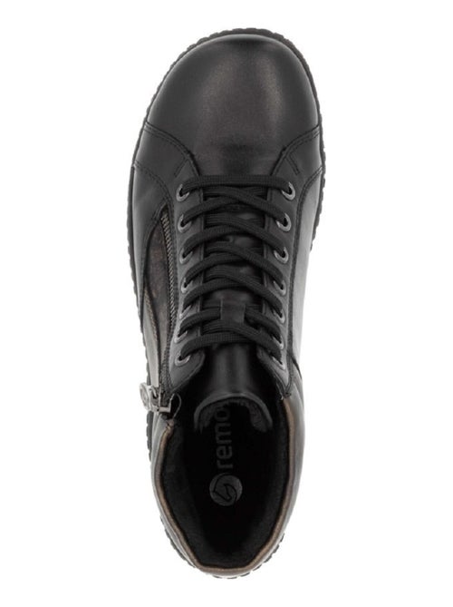 Basket Mode Remonte Noir - Kiabi