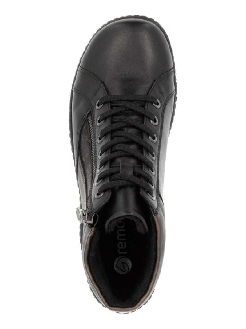 Basket Mode Remonte Noir Noir - Kiabi