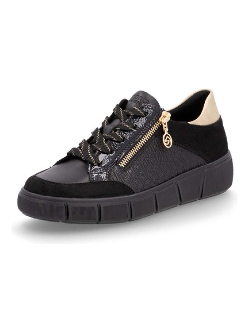 Basket Mode Remonte Noir - Kiabi