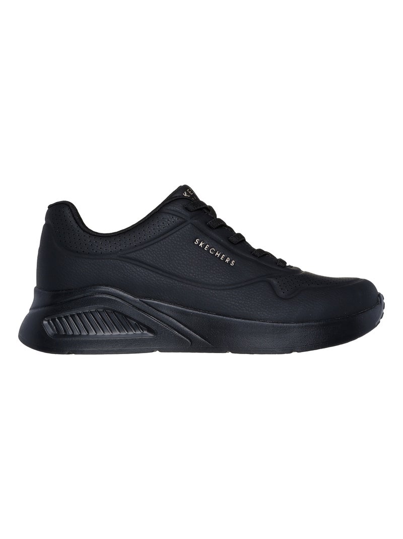 Basket Mode Skechers Noir Noir Femme Kiabi