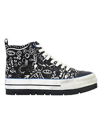 Basket Montante à Lacets Desigual Crush Arte
