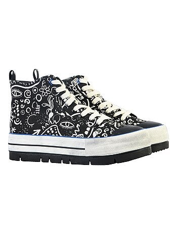Basket Montante à Lacets Desigual Crush Arte