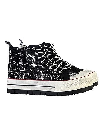 Basket Montante à Lacets Desigual Crush BN