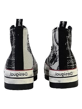 Basket Montante à Lacets Desigual Crush BN