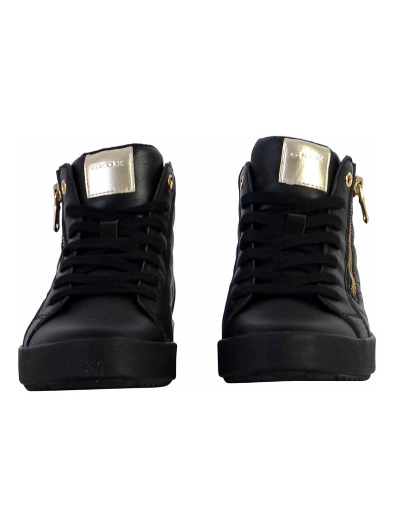 Basket Montante à Lacets Geox Blomiee Noir - Kiabi