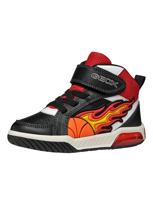 Basket Montante à Lacets Geox Junior Inek Boy Geobuck+Text - Kiabi