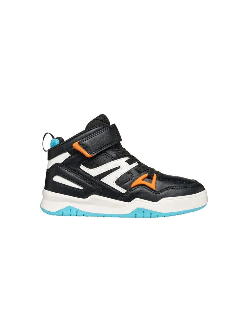 Basket Montante à Lacets Geox Junior Perth Boy GBK Noir - Kiabi
