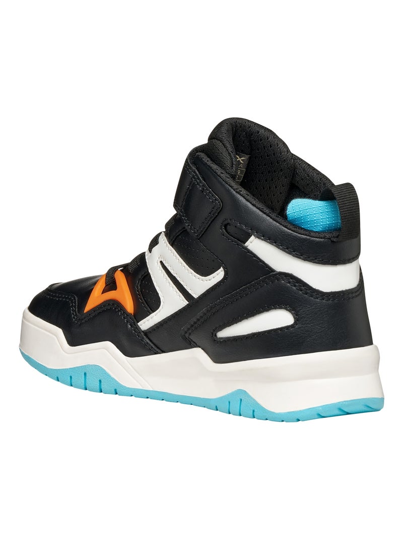 Basket Montante à Lacets Geox Junior Perth Boy GBK Noir - Kiabi