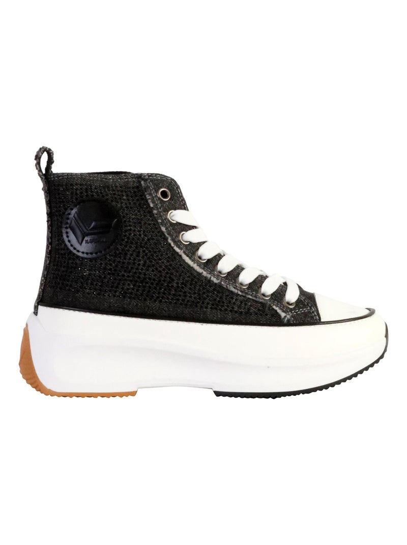 Basket Montante à Lacets Kaporal Christa Gris - Kiabi