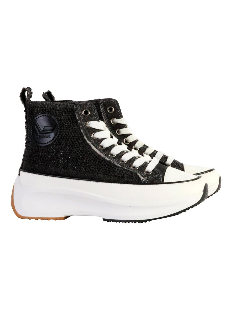 Basket Montante à Lacets Kaporal Christa Gris - Kiabi