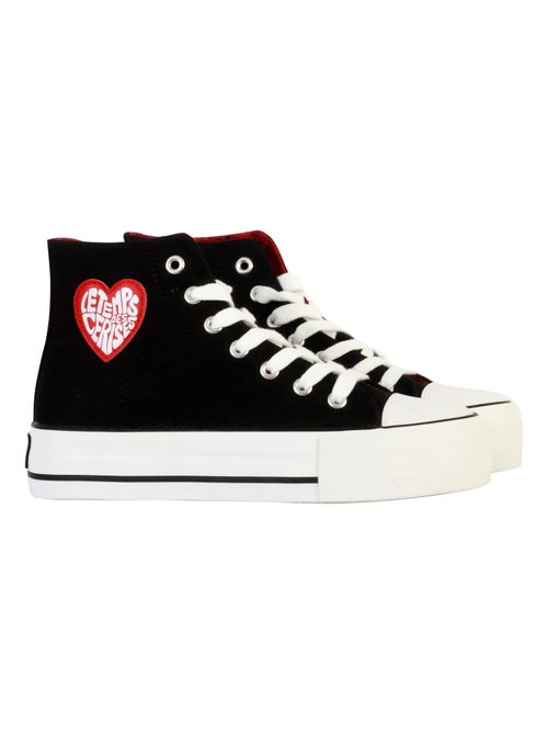 Basket Montante à Lacets Le Temps Des Cerises Dream - Kiabi