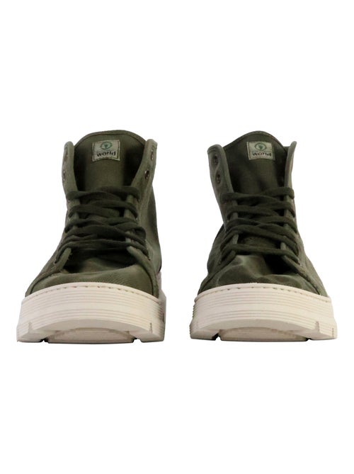 Basket Montante à Lacets Natural World Bota Enzimatica - Kiabi