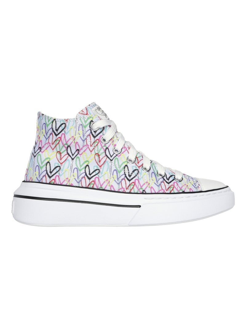 Basket Montante à Lacets Skechers Love Letters Blanc - Kiabi