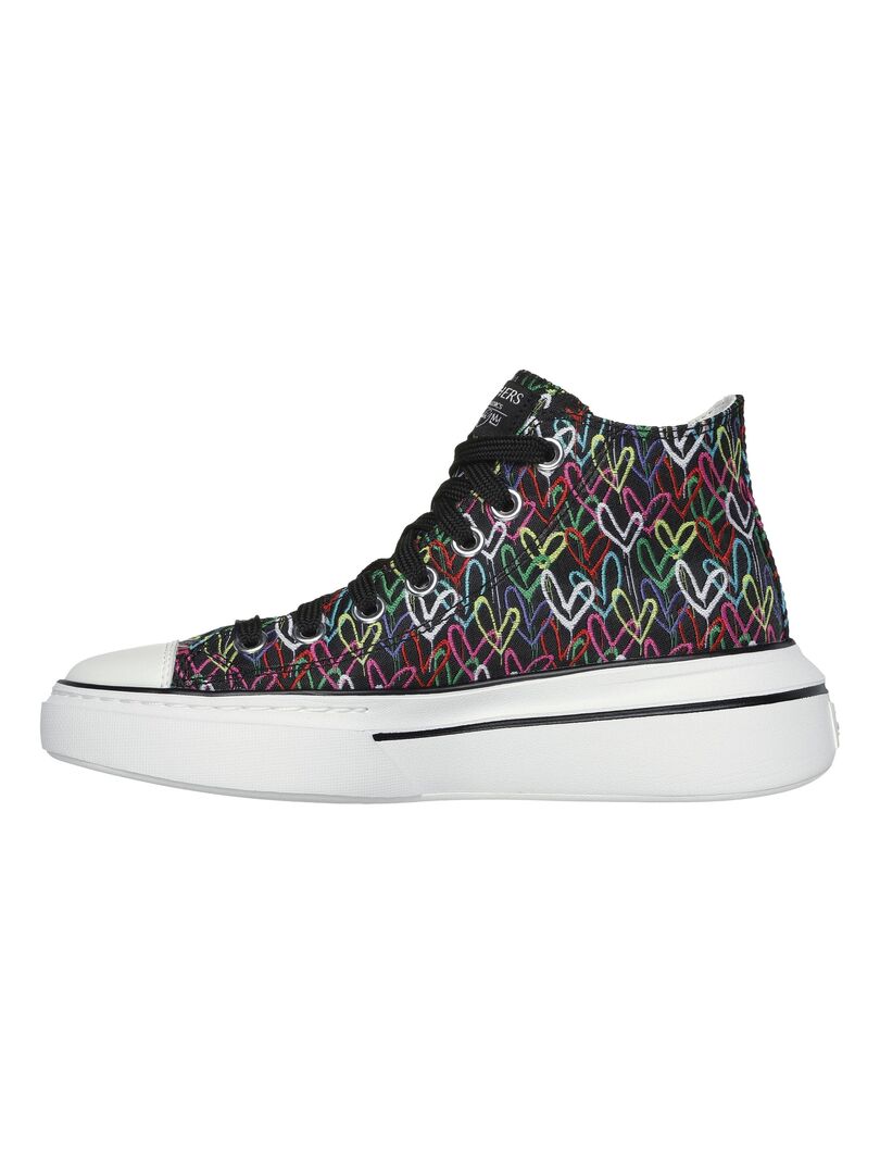 Basket Montante a Lacets Skechers Love Letters Noir Kiabi 89.95