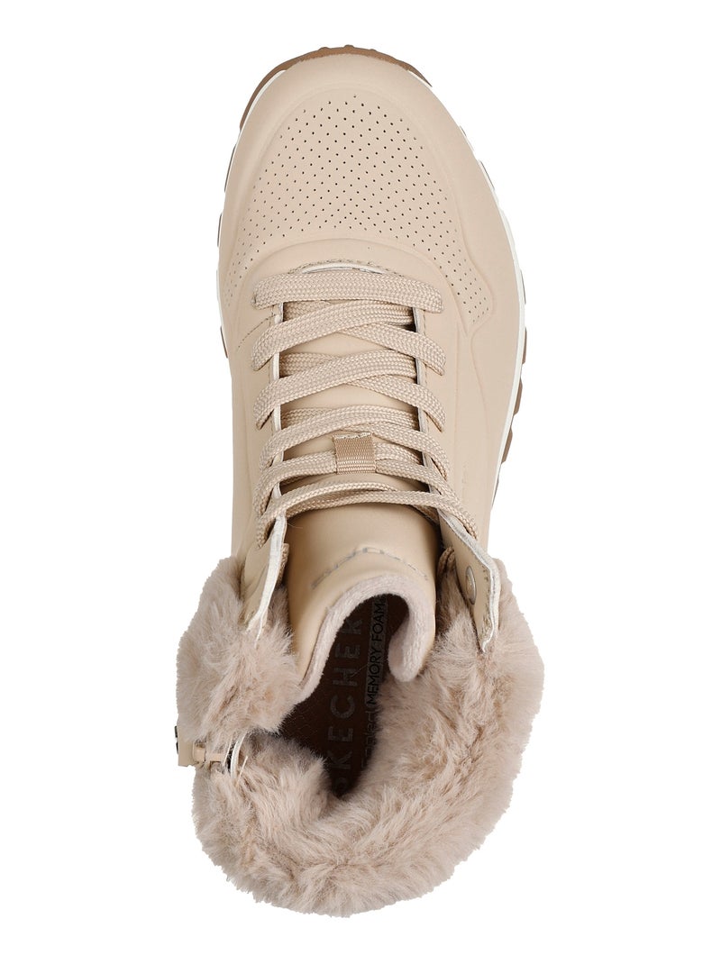 Basket Montante à Lacets Skechers Uno Rugged Fall Air Beige - Kiabi