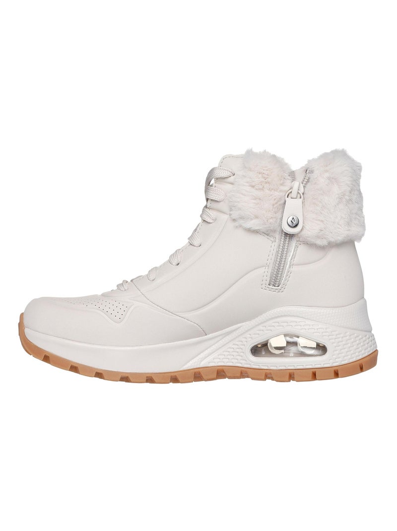 Basket Montante à Lacets Skechers Uno Rugged Fall Air Blanc - Kiabi