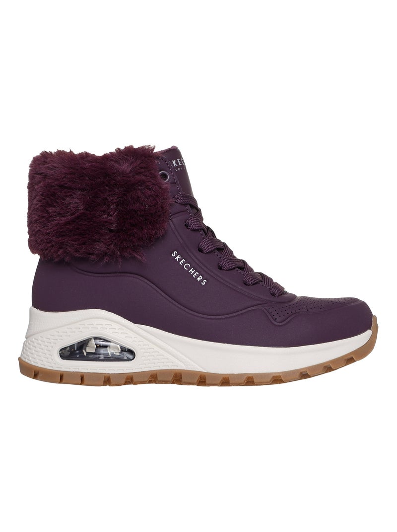Basket Montante à Lacets Skechers Uno Rugged Fall Air Rouge - Kiabi