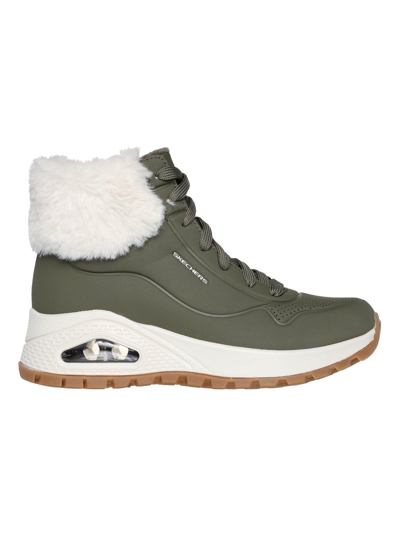 Basket Montante à Lacets Skechers Uno Rugged Fall Air Vert - Kiabi