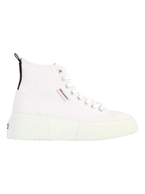 Basket Montante à Lacets Superga Bubble Mid - Kiabi